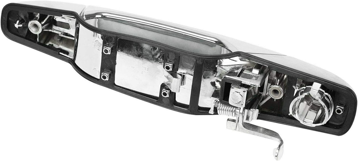Chrome Door Handles Kit, Front Rear Left Right, Pack of 2 Z2043