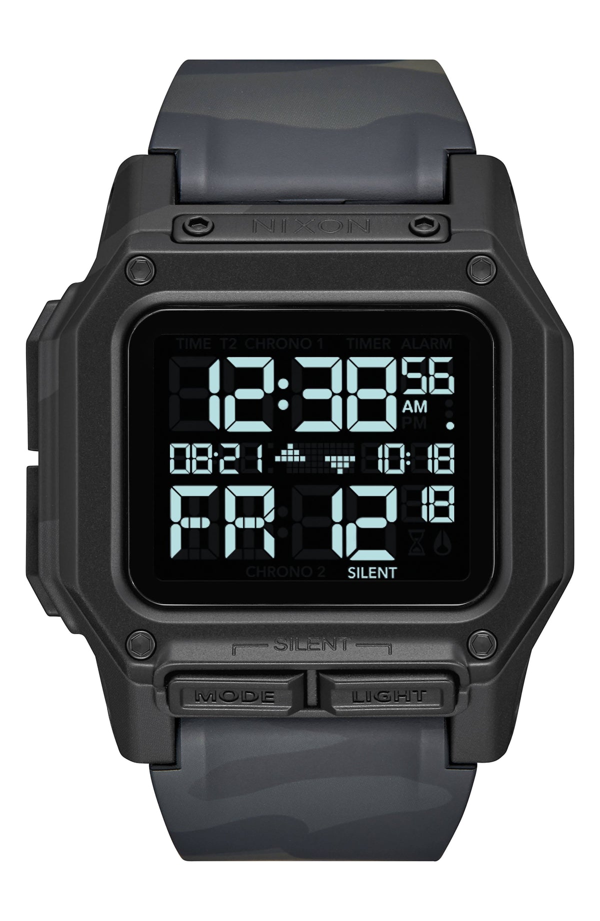 Black Multicam Watch L8586