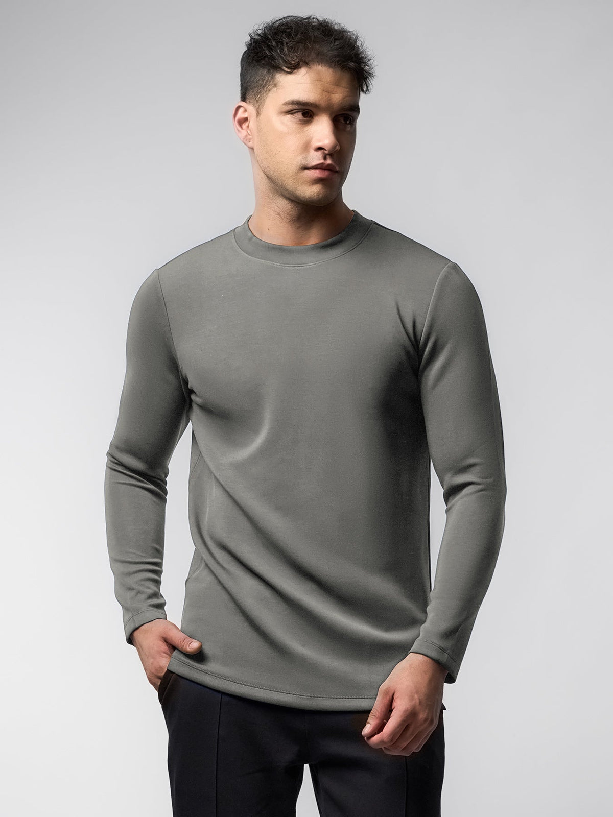 Modal Blend Long Sleeve Tee