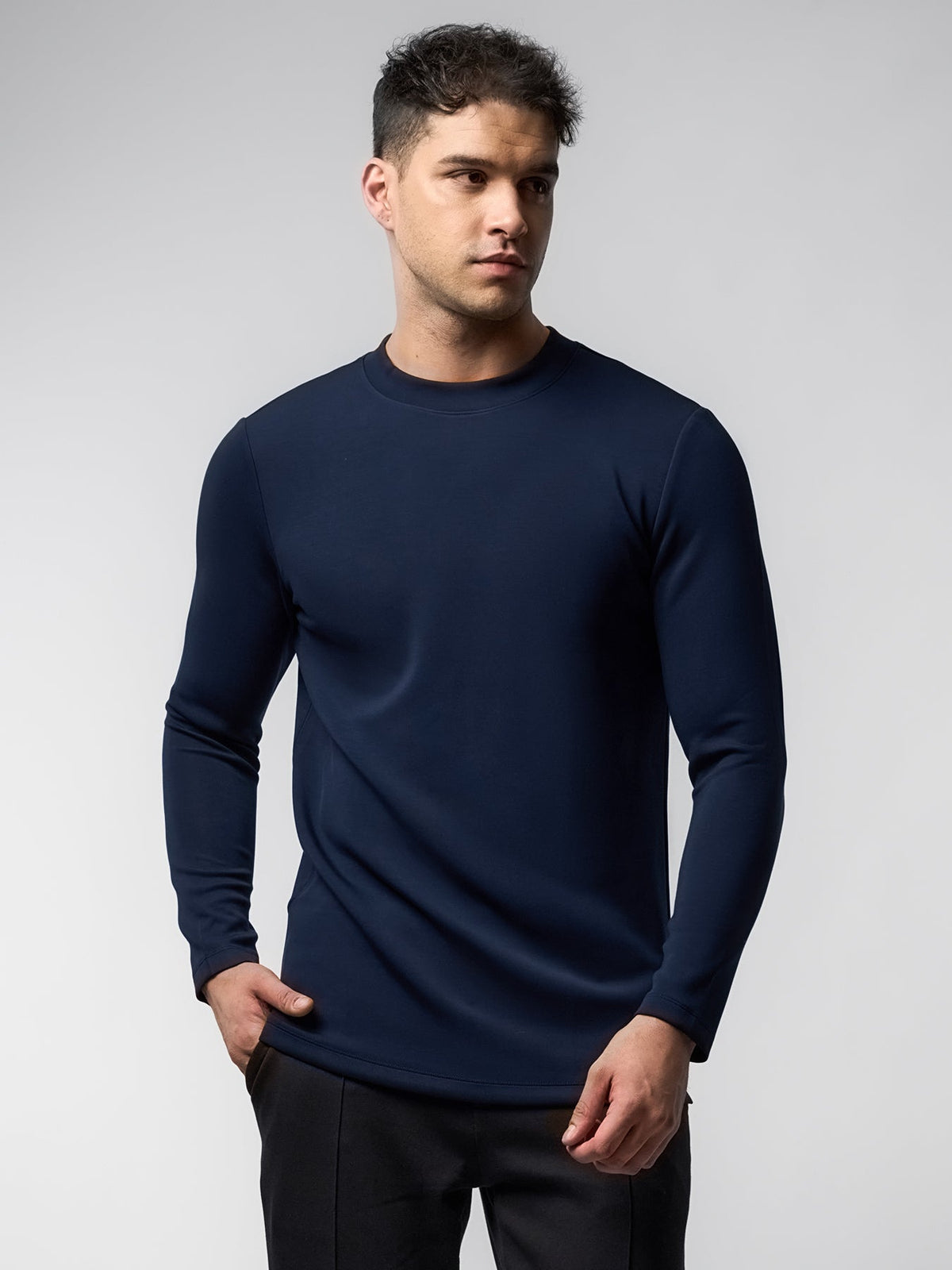Modal Blend Long Sleeve Tee