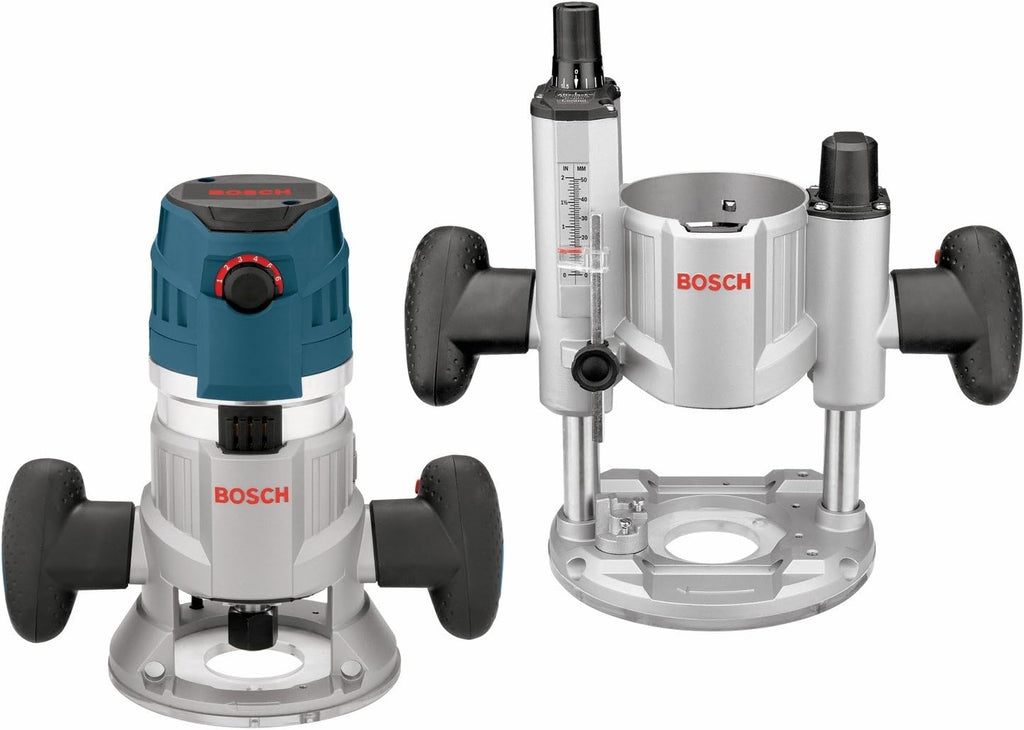 Combination Plunge & Fixed-Base Router Kit with Hard Case B770632