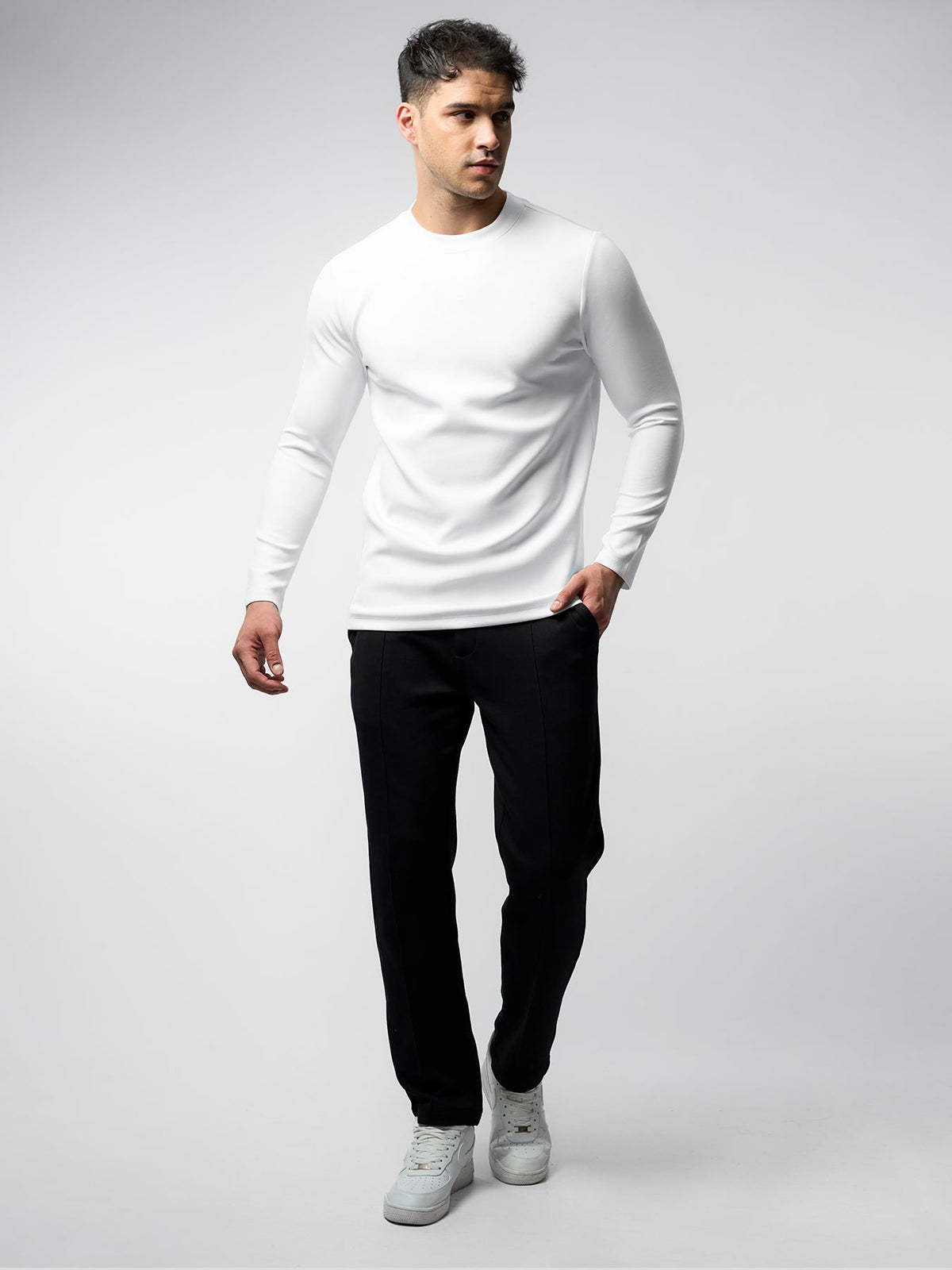 Modal Blend Long Sleeve Tee