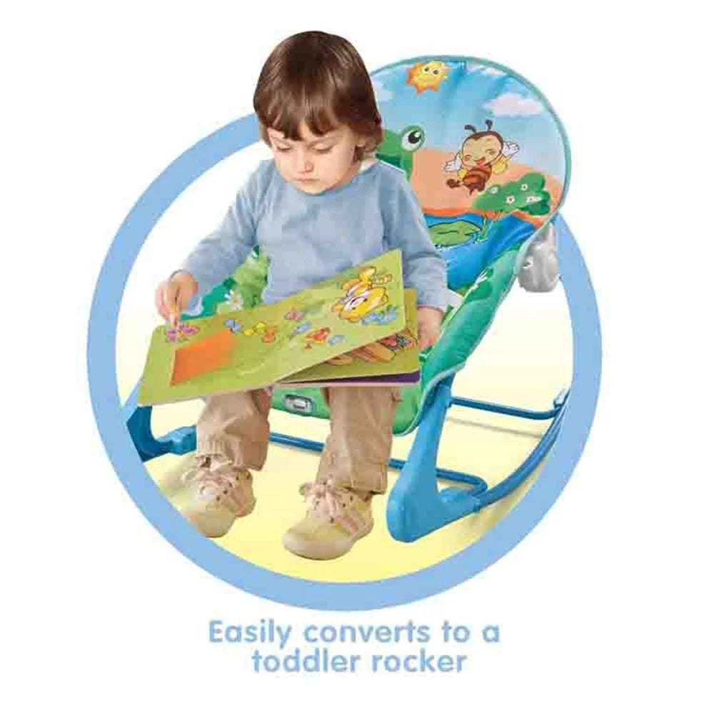 Portable Bouncer Infant Seat Rocking Chair with Hanging Bed Net Z394