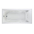 72 in. x 36 in. White Whirlpool Tub W495531