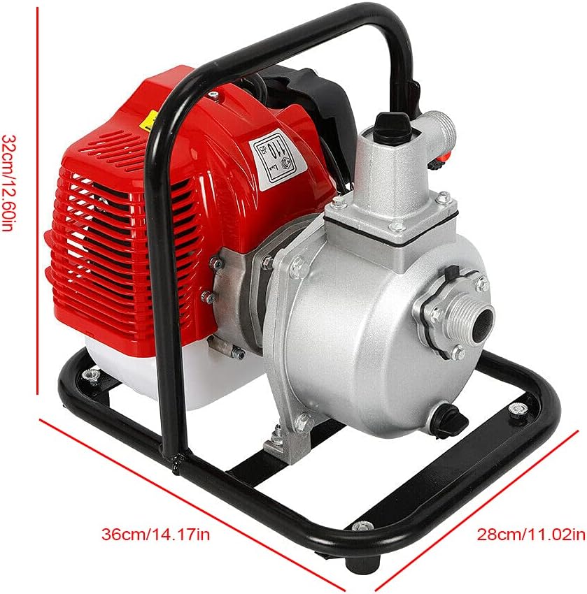 1 Inch 2 Stroke 1.7HP Petrol Water Transfer Pump H6078