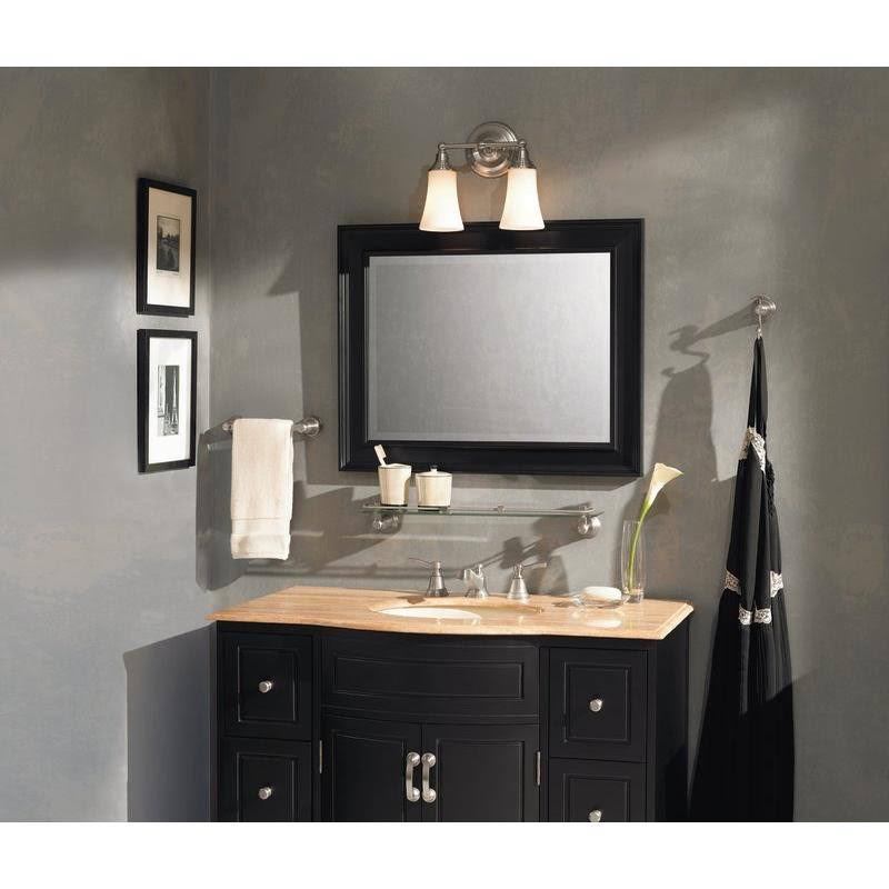 Brushed Nickel Bath Light R18958