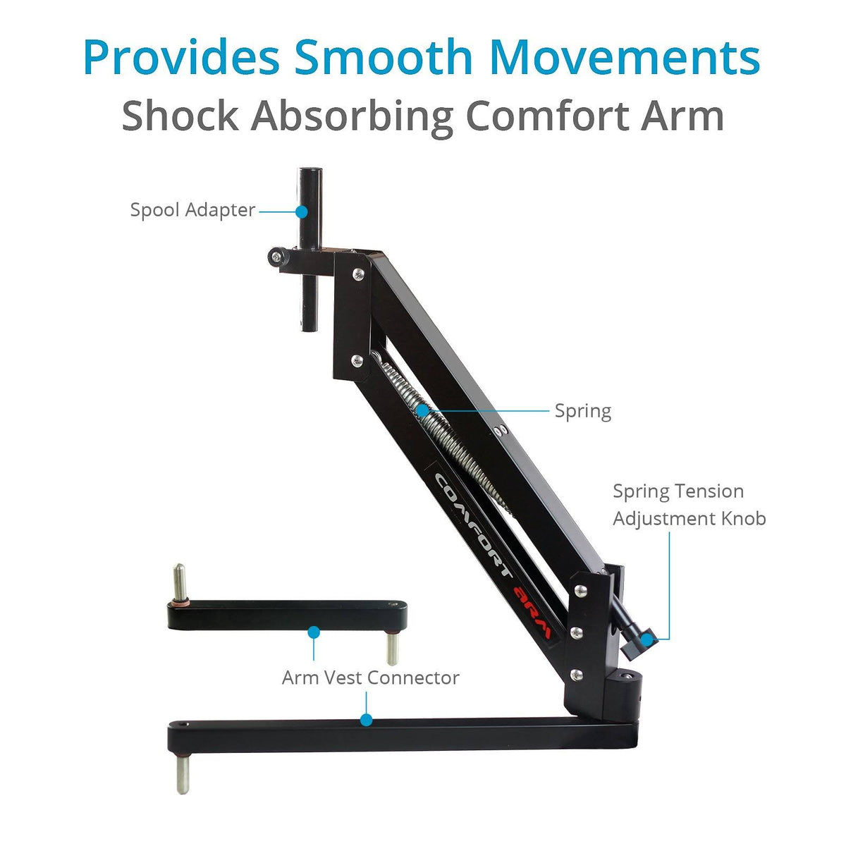 Camera Steadycam System with Comfort Arm and Vest Z628