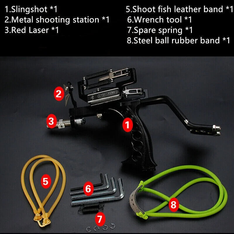 Outdoor Hunting SlingShot Catapult Fishing U519