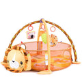 3 in 1 Cartoon Lion Baby Infant Activity Gym Play Mat with Hanging Toys Ocean Ball L12355