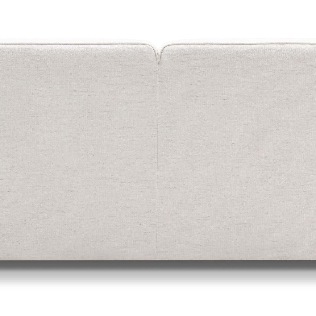 Cream Stain-Resistant Fabric Loveseat X822