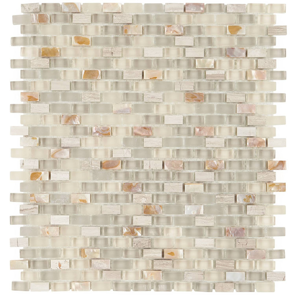 Paragon Calico Mini Brick Pattern Tile Sample O569380