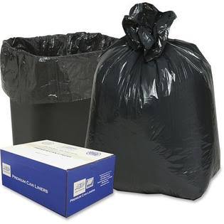 16 Gal Black Low Density Can Liners 500 Carton G6264