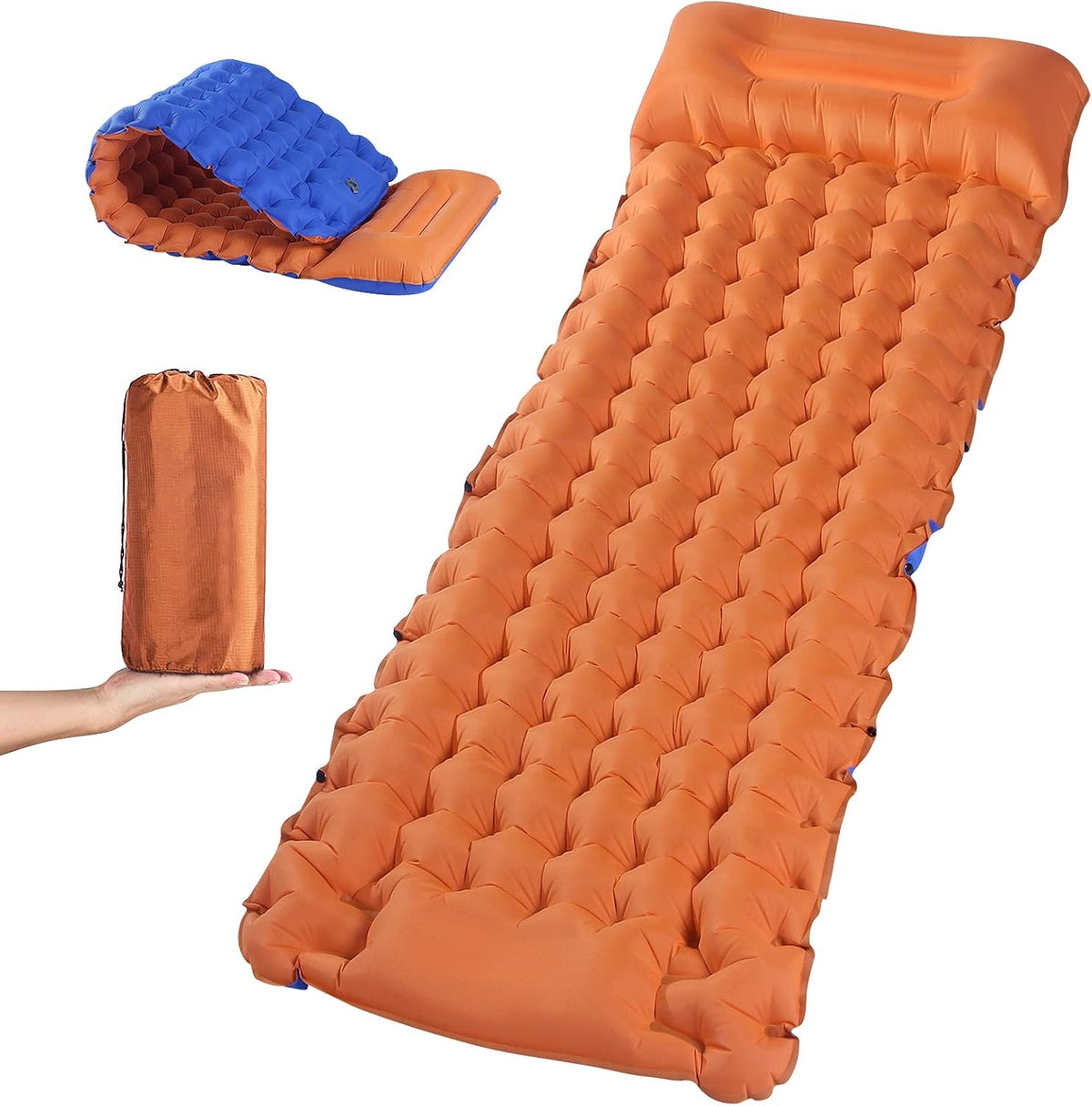 Waterproof Self Inflating Sleeping Pad Camping Mattress V7327