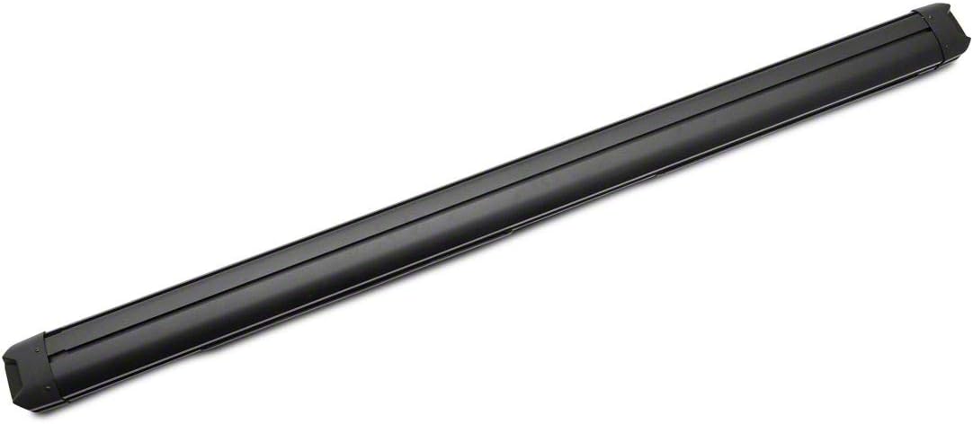 5-Inch Aluminum Side Step Bars with Black Cover Plates L9241