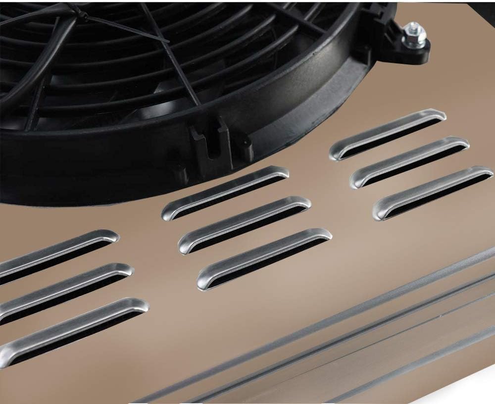 Aluminum 3 Row Radiator with Shroud Fan and Relay S806062