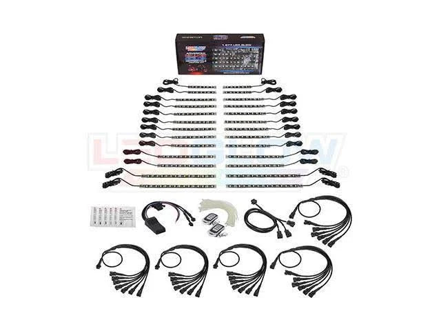 26pc SMD LED Motorcycle Light Kit with Smartphone Control F814