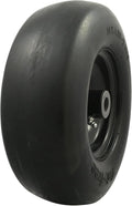 11x4.00-5 Flat Free Lawnmower Tire Assembly, Pack of 2 D64891