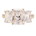 18K Yellow Gold Three-Stone Ring S672757