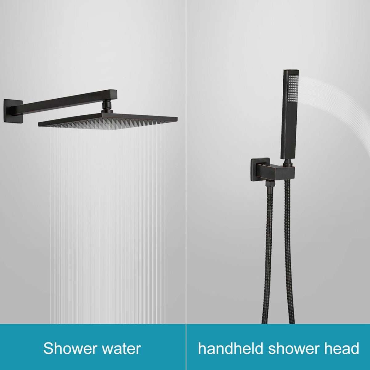 Oil Rubbed Bronze Complete Shower System with Rough-In Valve K420663