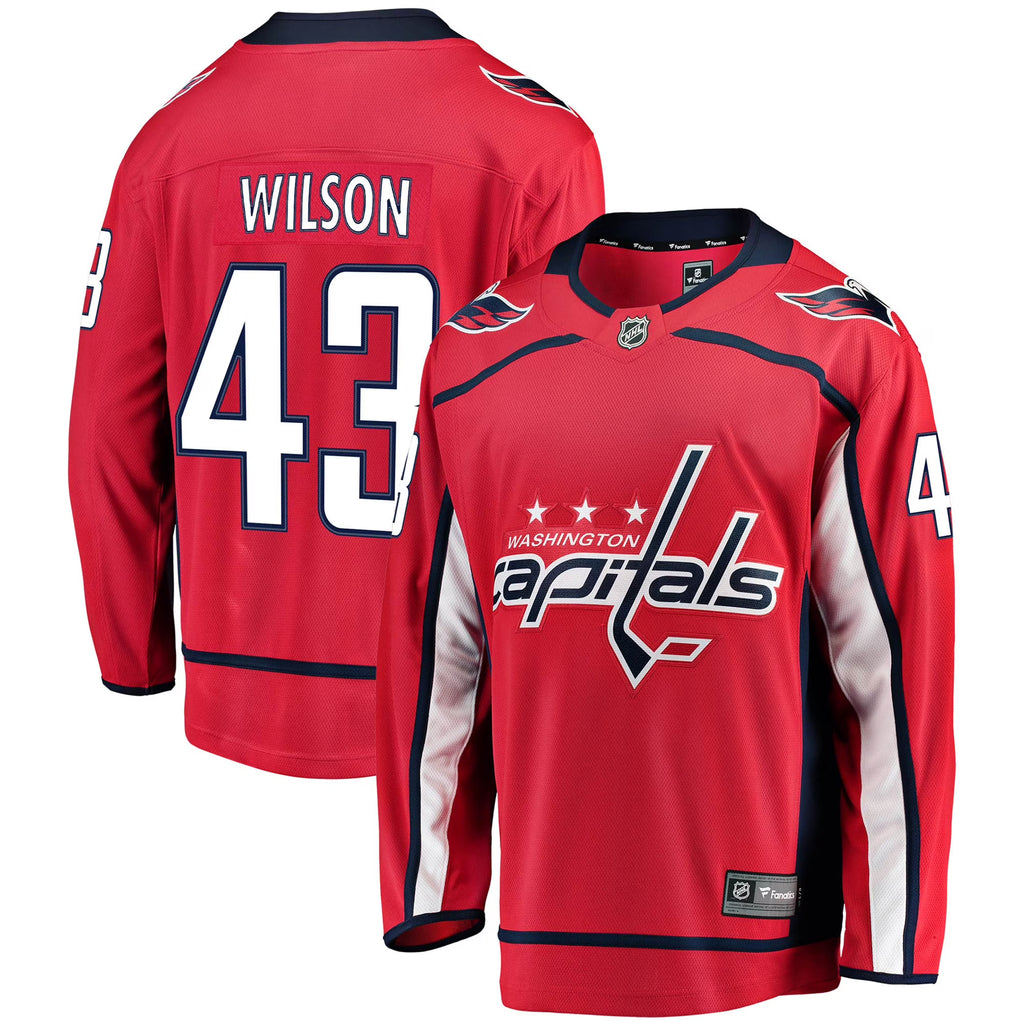 Red Washington Capitals Home Premier Breakaway Player Jersey G44447