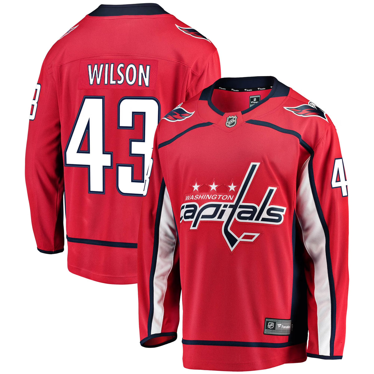 Red Washington Capitals Home Premier Breakaway Player Jersey G44447