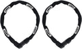 Combination Steel Bike Chain Lock with Fabric Casing, 2-Pack N343831