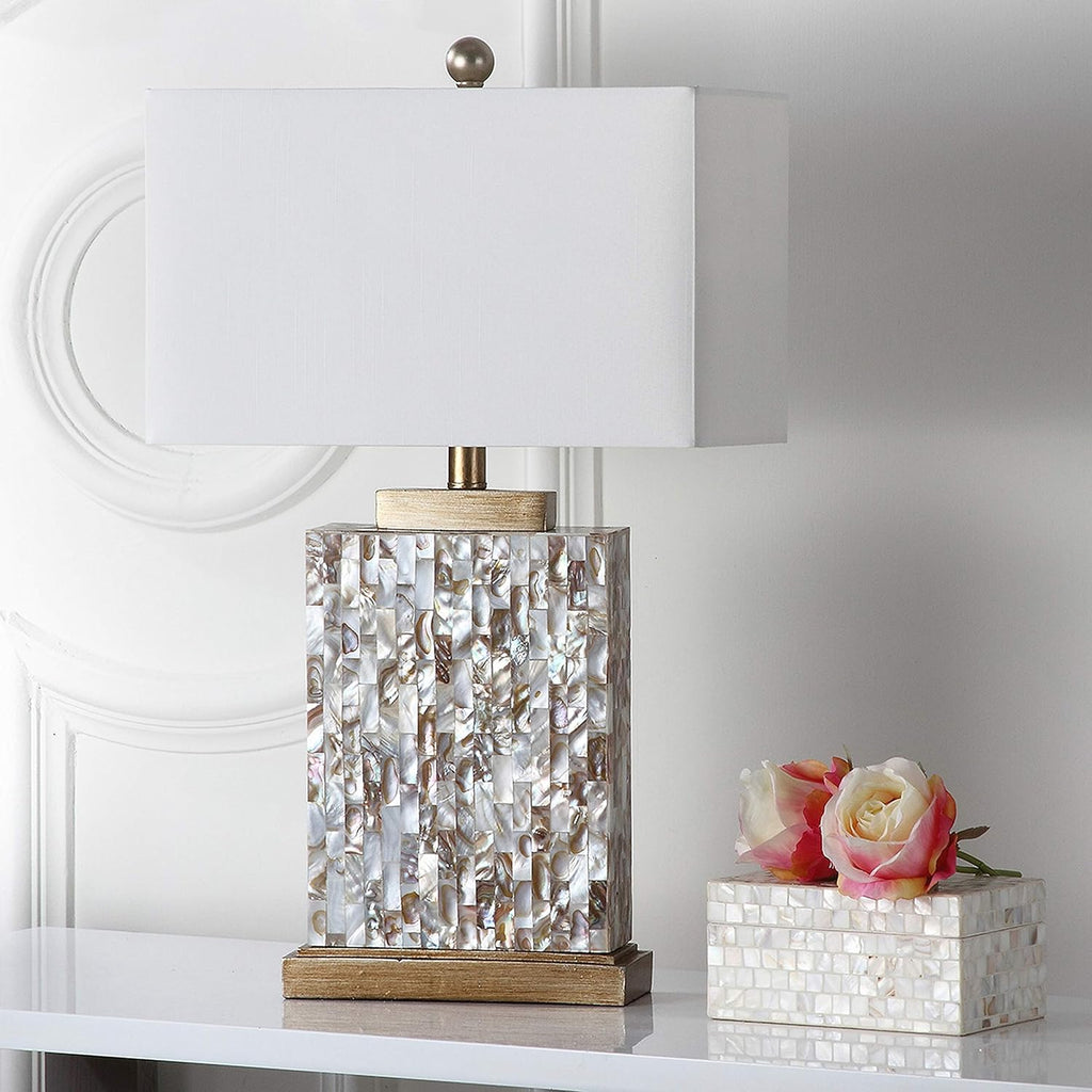 Ivory Shell Table Lamp (Set of 2) G5716