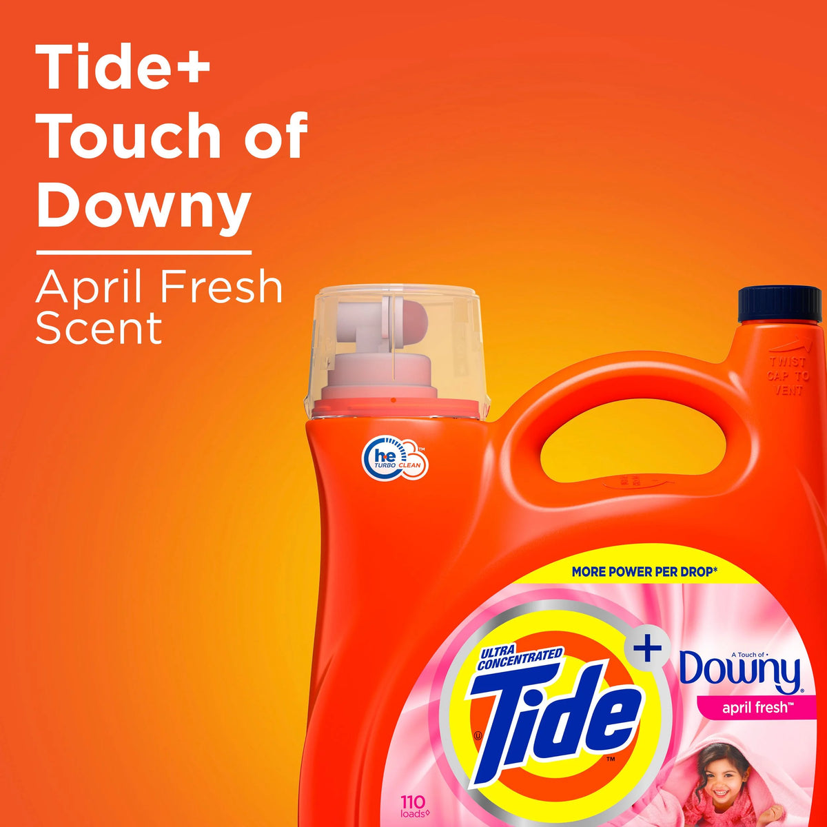 100 Loads Liquid Laundry Detergent, 154 fl oz W1191