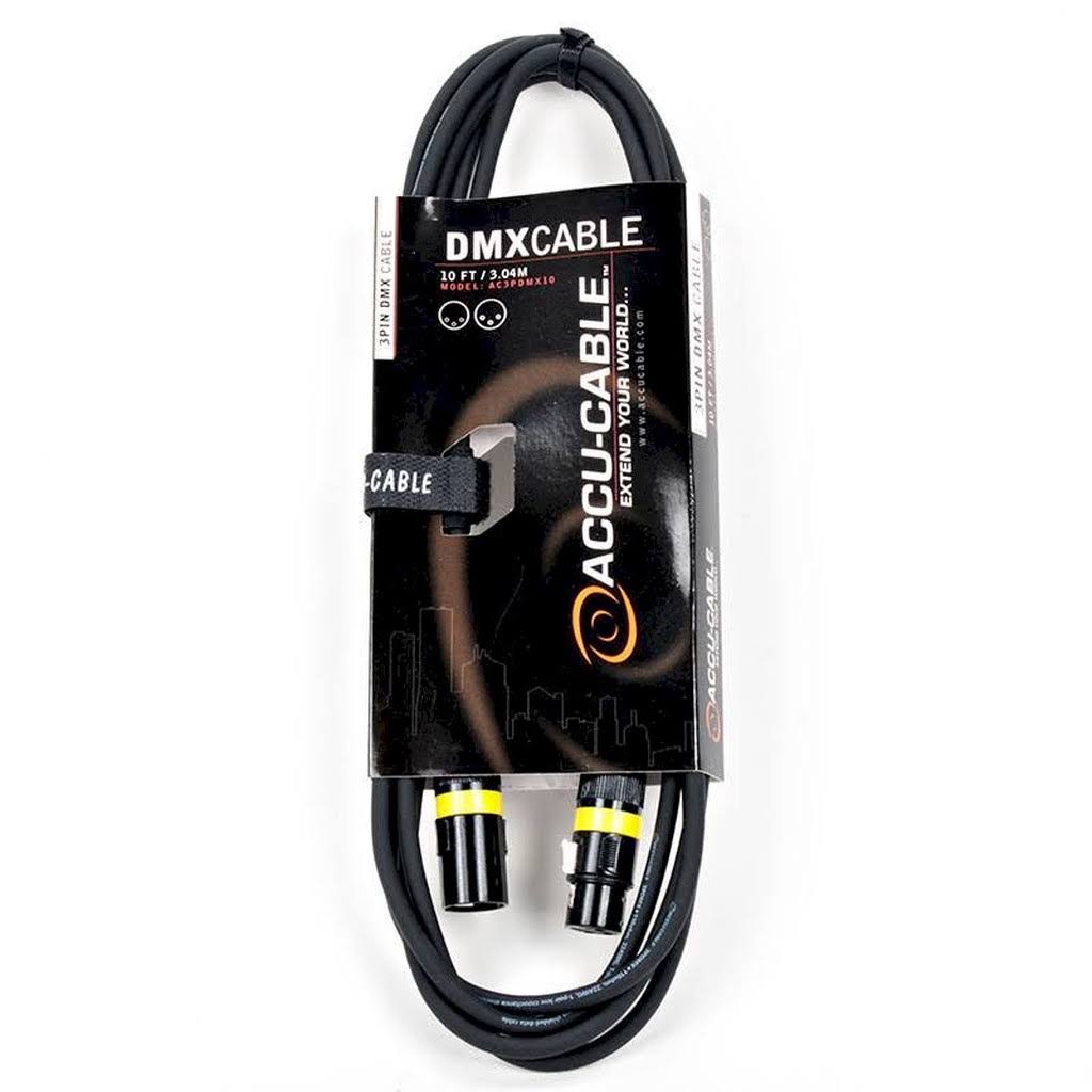 3 Pin DMX Cable 10 Foot H101