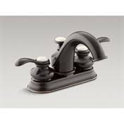 Oil-Rubbed Bronze Centerset Bathroom Faucet R835924