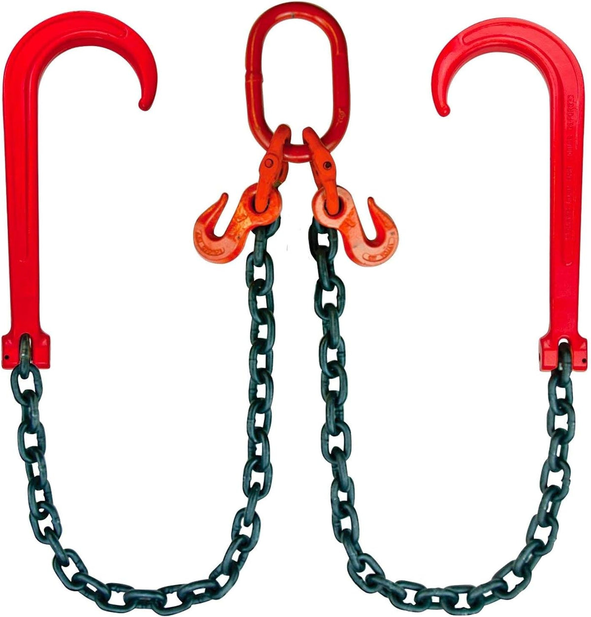 Grade 80 Alloy Towing Chain Bridle, 48 Inch, 12,000 Pound Safe Working Load P232484