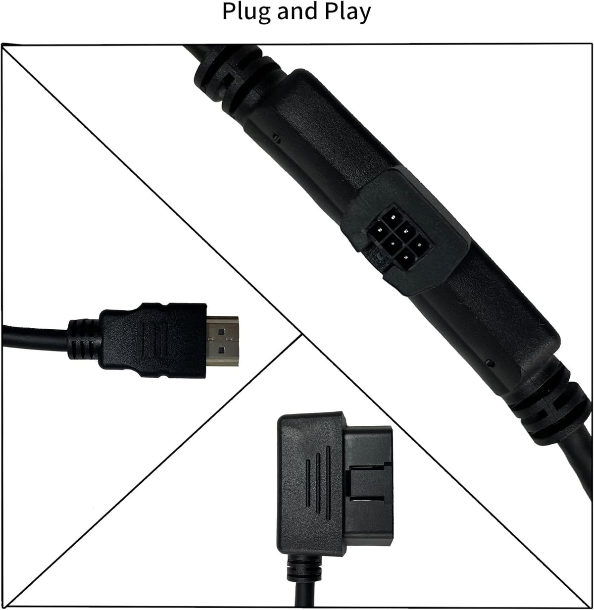 OBDII HDMI Adapter Replacement Cable Pack of 2 R825552