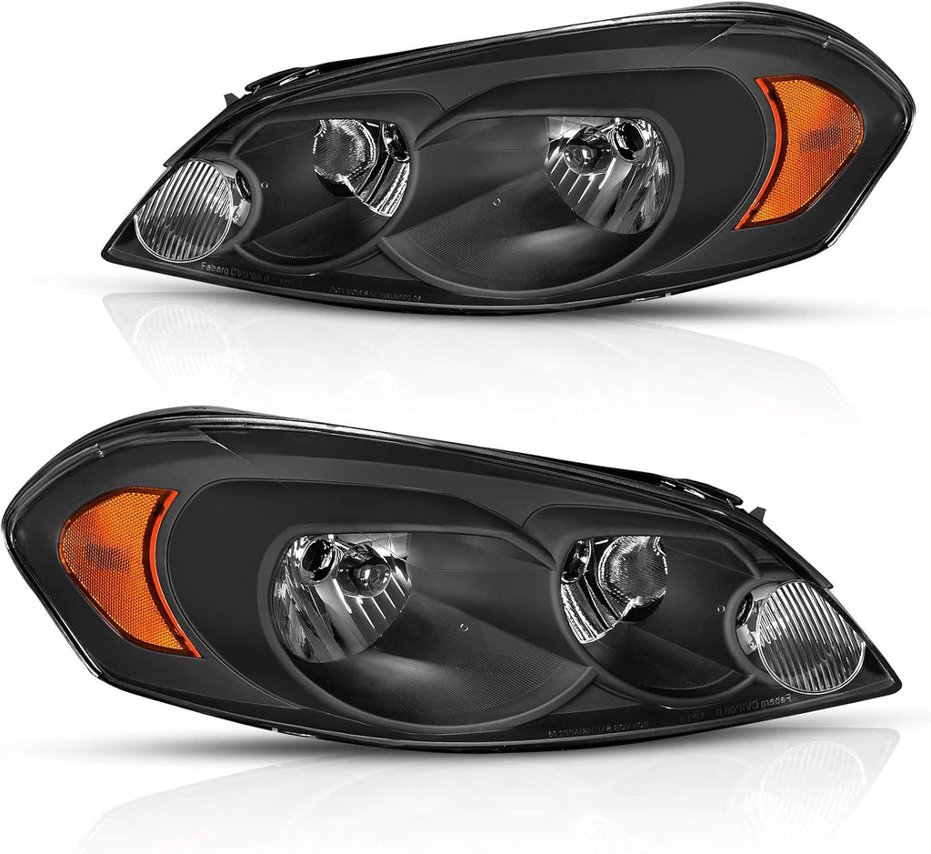 Black Housing Headlights Assembly C7925