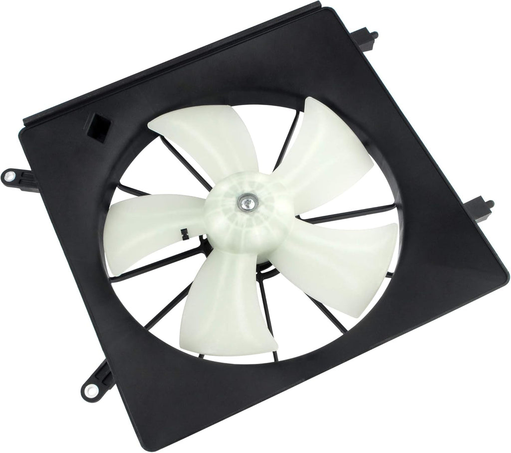 Driver Side Left Radiator Cooling Fan Assembly Pack of 2 F6410