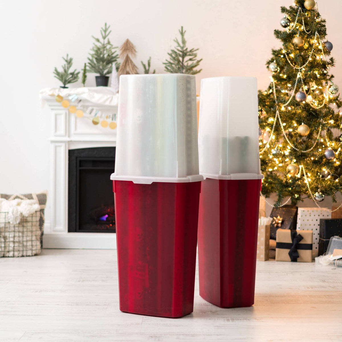 2 Pack Holiday Vertical Wrapping Paper Box H1920