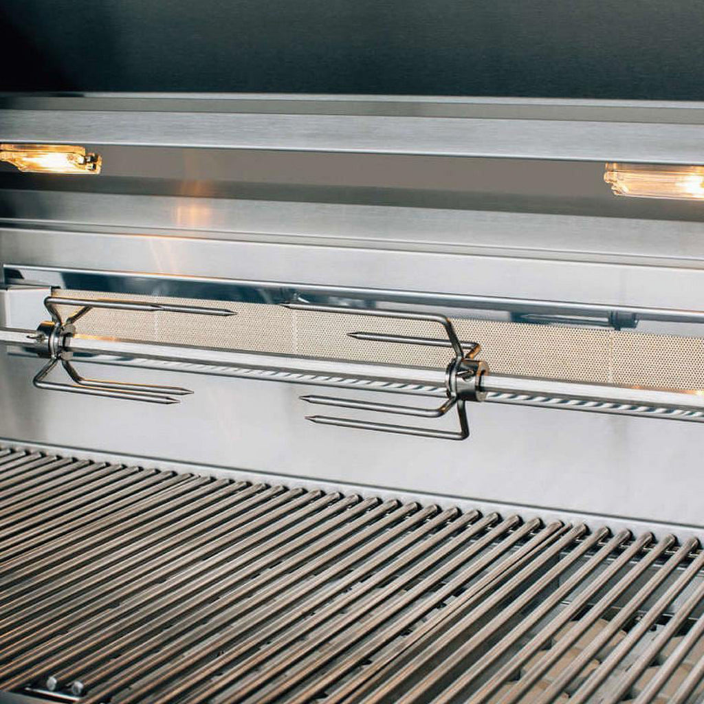 36-Inch 3-Burner Built-In Natural Gas Grill With Stainless Steel Burners & Rotisserie H53265