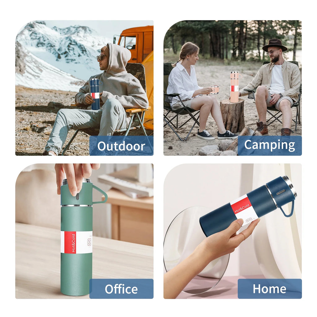 Insulated Stainless Steel Travel Mug 500 L A323