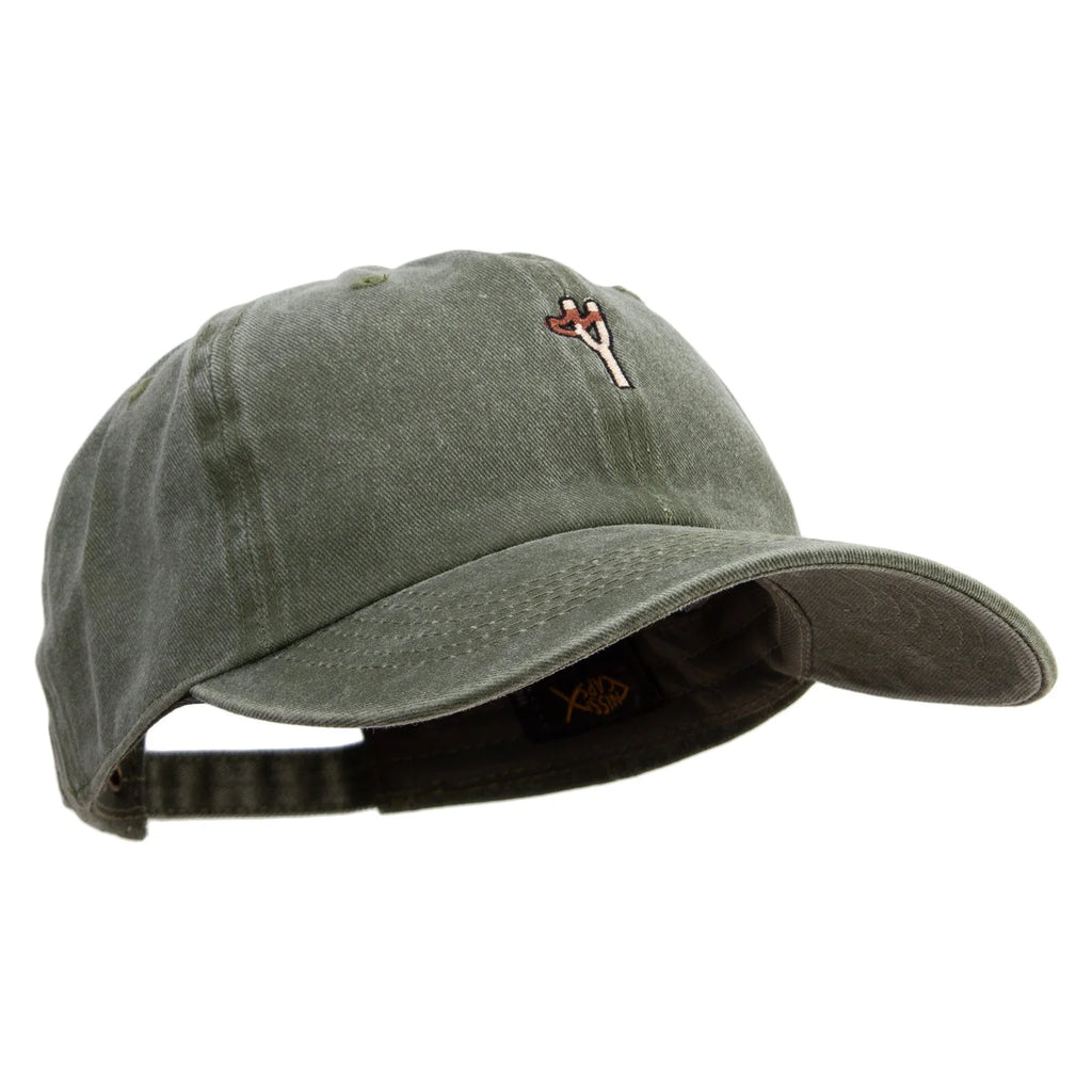 Olive Cotton Twill Cap H5416