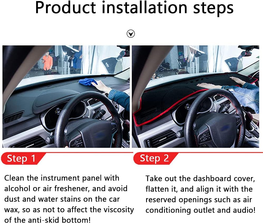 Dashboard Cover Mat Car Dash Board Interior Accessories A4547