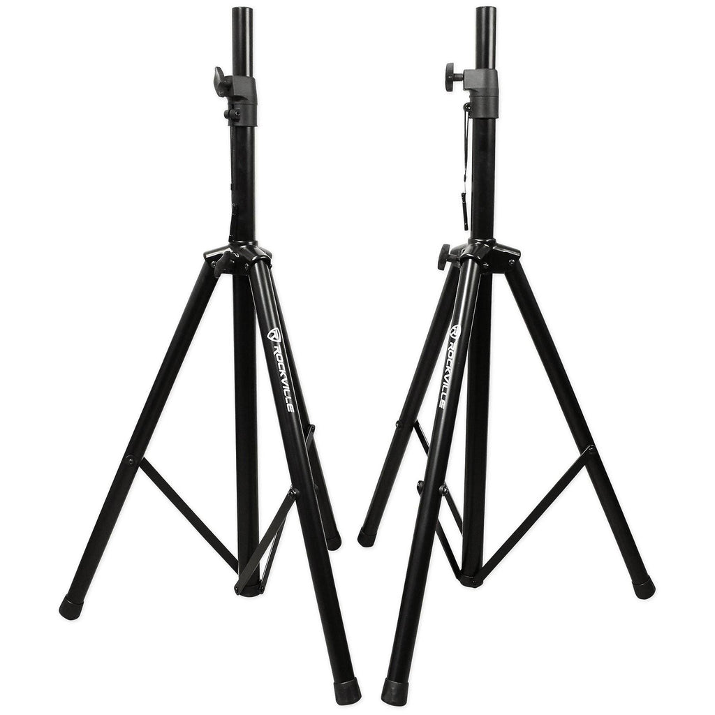 1000W DJ Speakers with Amplifier Stands Cables Bag K59966