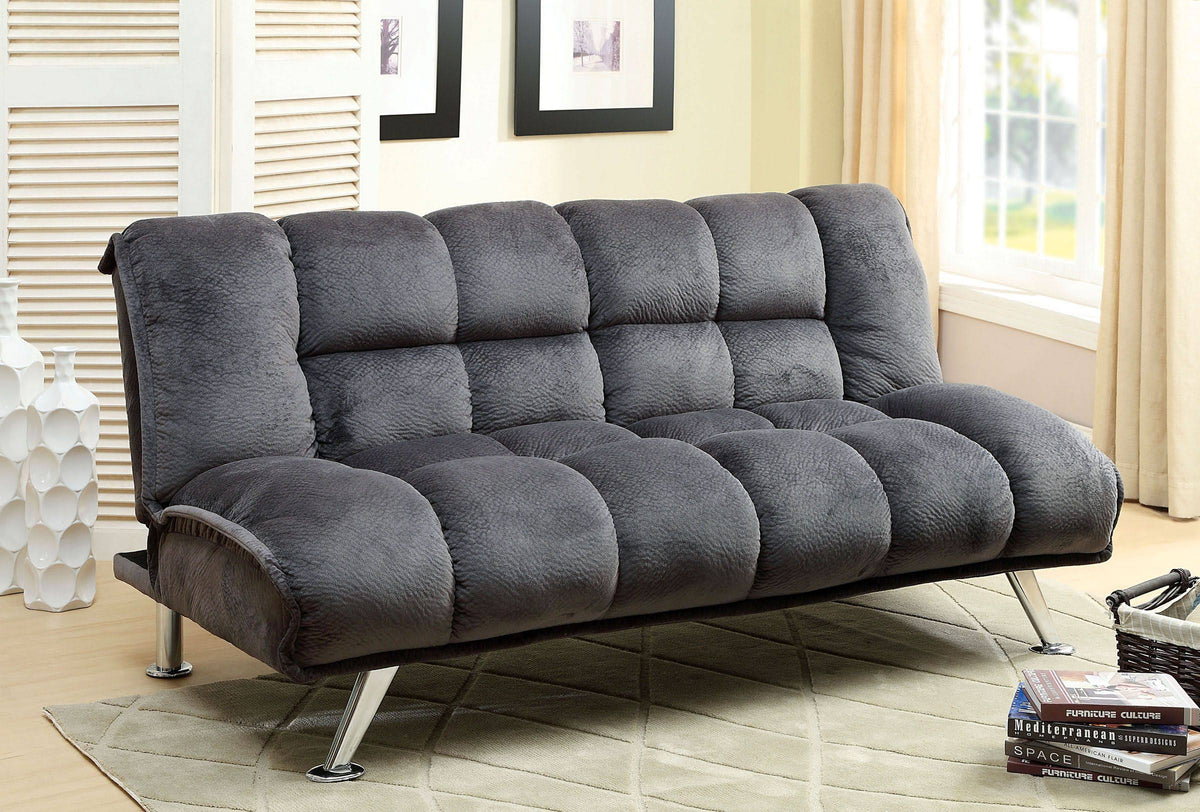 Gray Futon Sofa Q1894