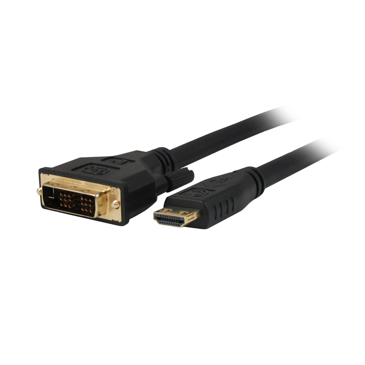 Black 25 ft DVI to HDMI Cable V8378