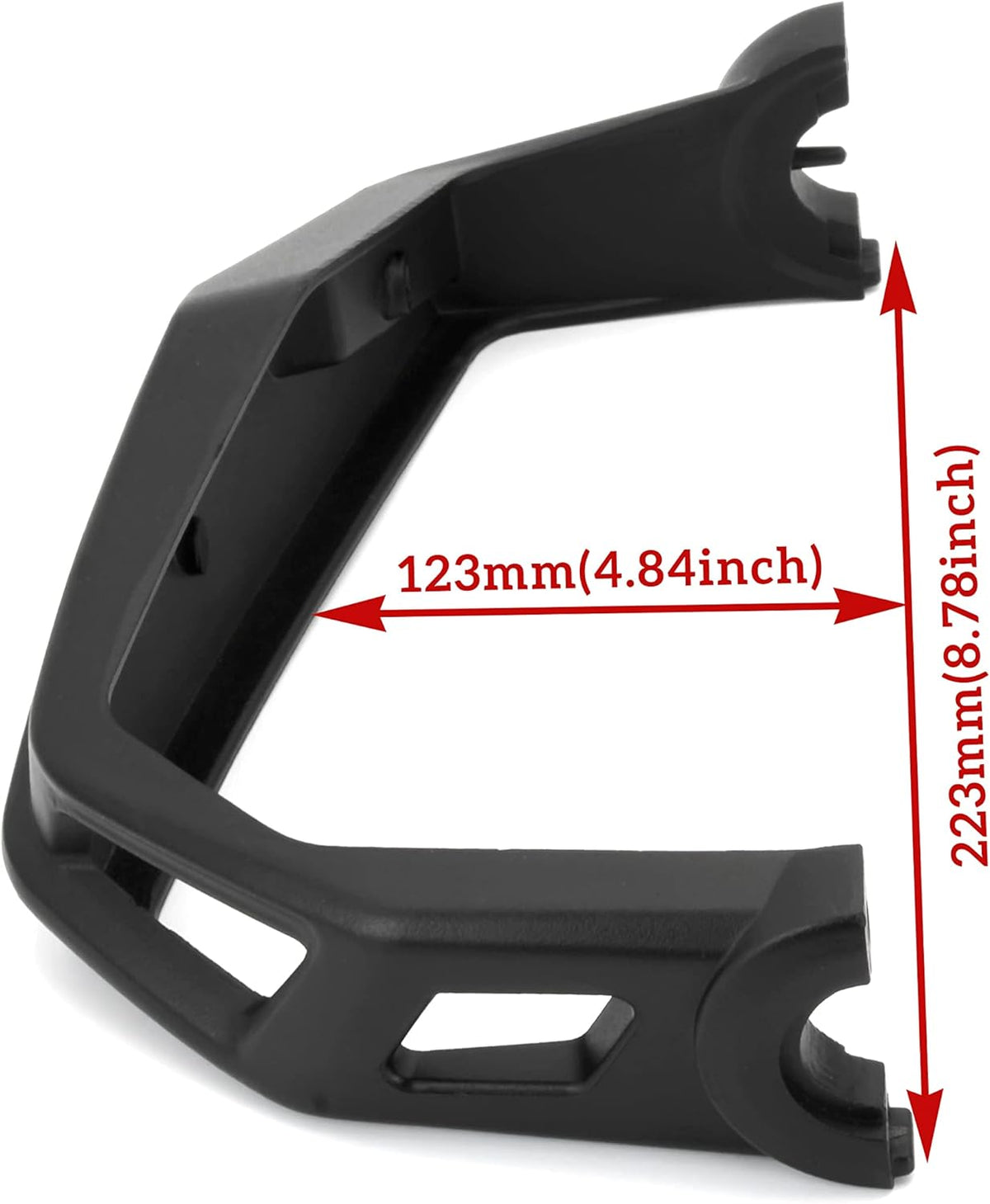 Black Aluminum Hand Guards Protector Kit (2PCS) B574