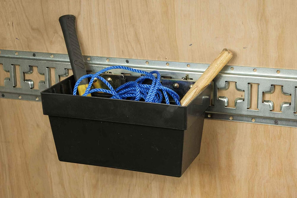 Heavy Duty E-Track Storage Bin Pack of 2 A4505