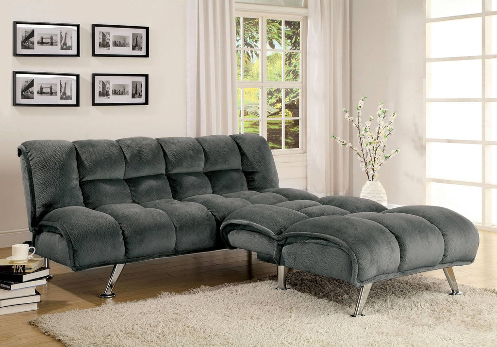 Gray Futon Sofa Q1894