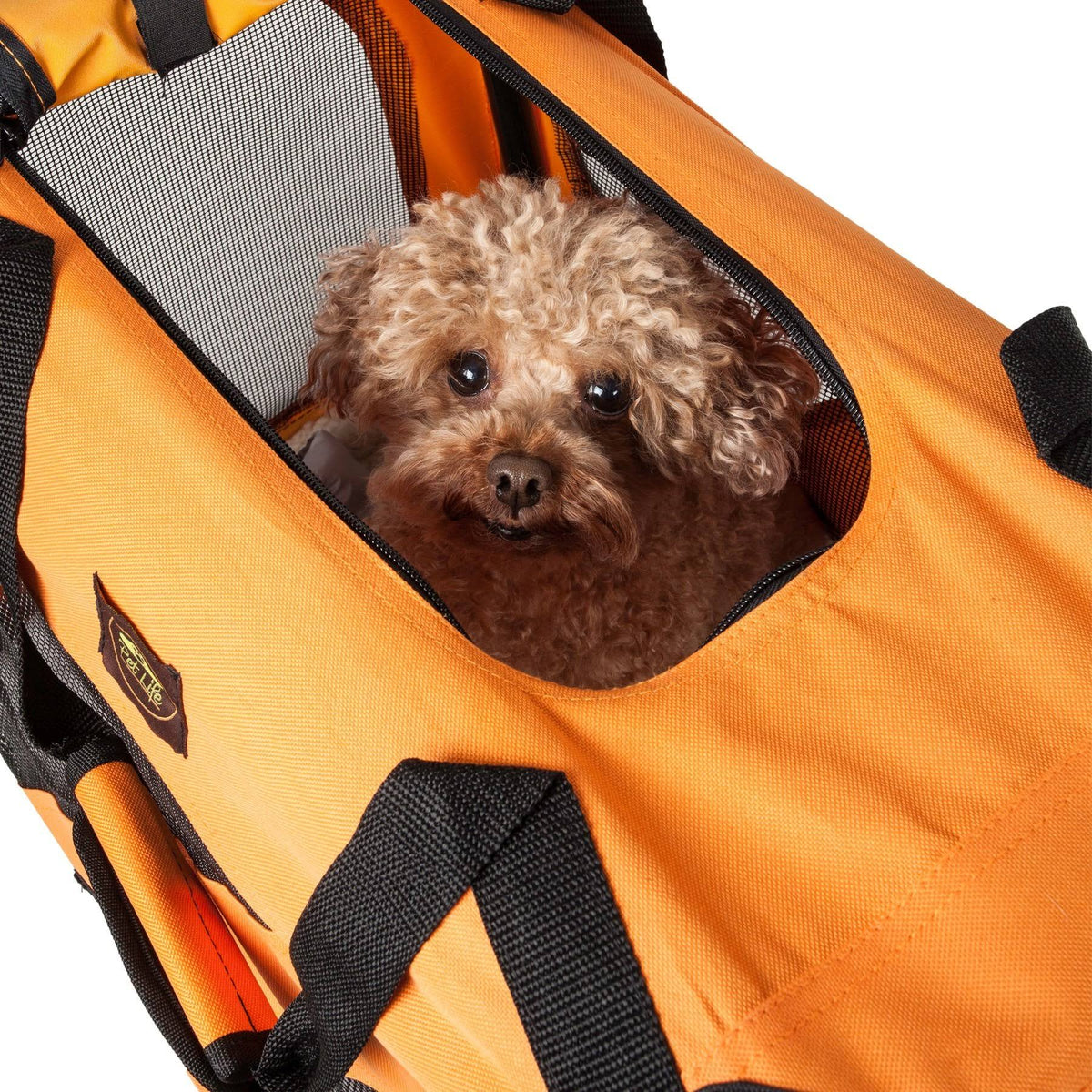 Folding Pet Dog Carrier, Orange N5191