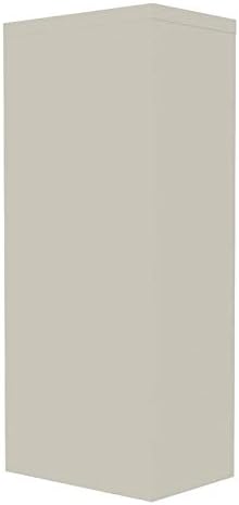 22 Deep 4 Drawer Letter File Cabinet in Putty T482