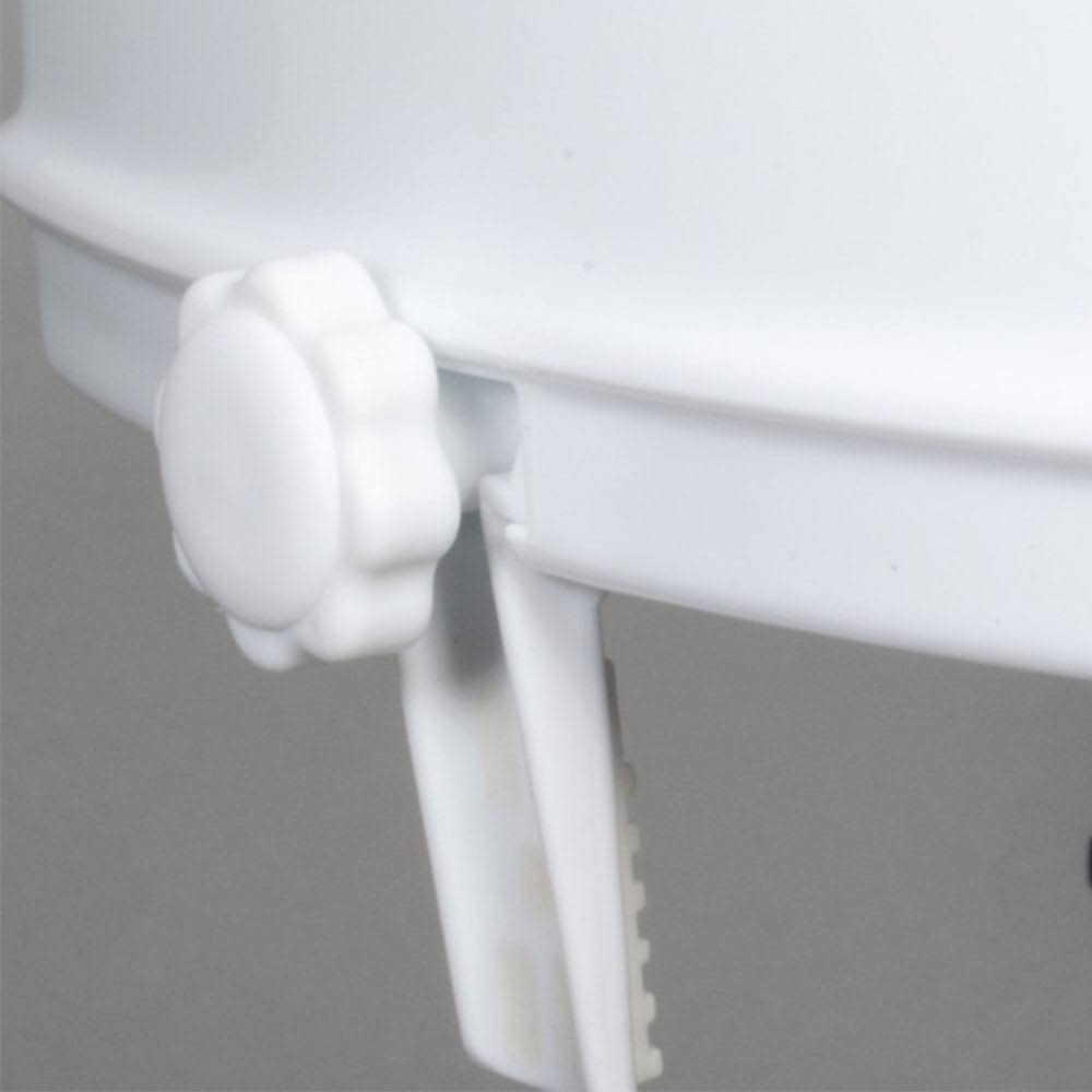 Raised Toilet Seat with Lock G7919