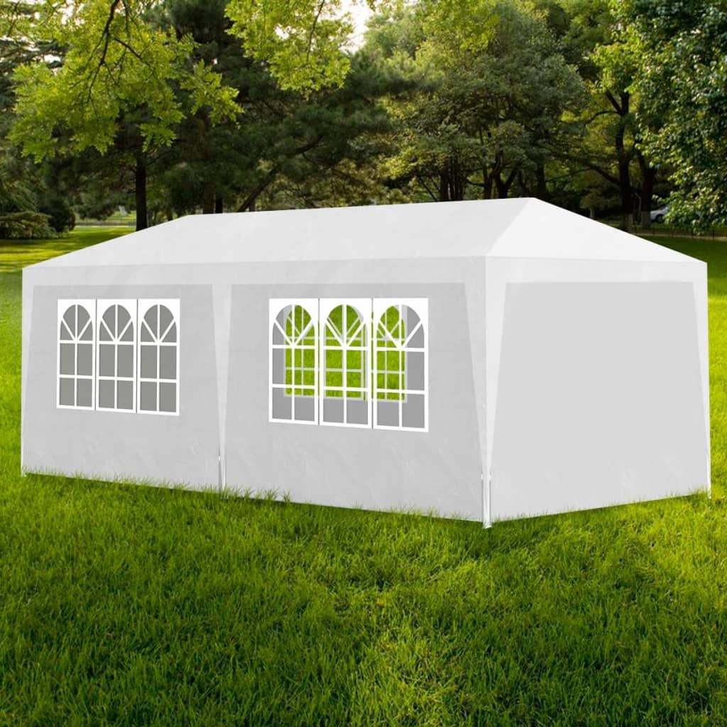 White Party Tent 10'x20' N35560
