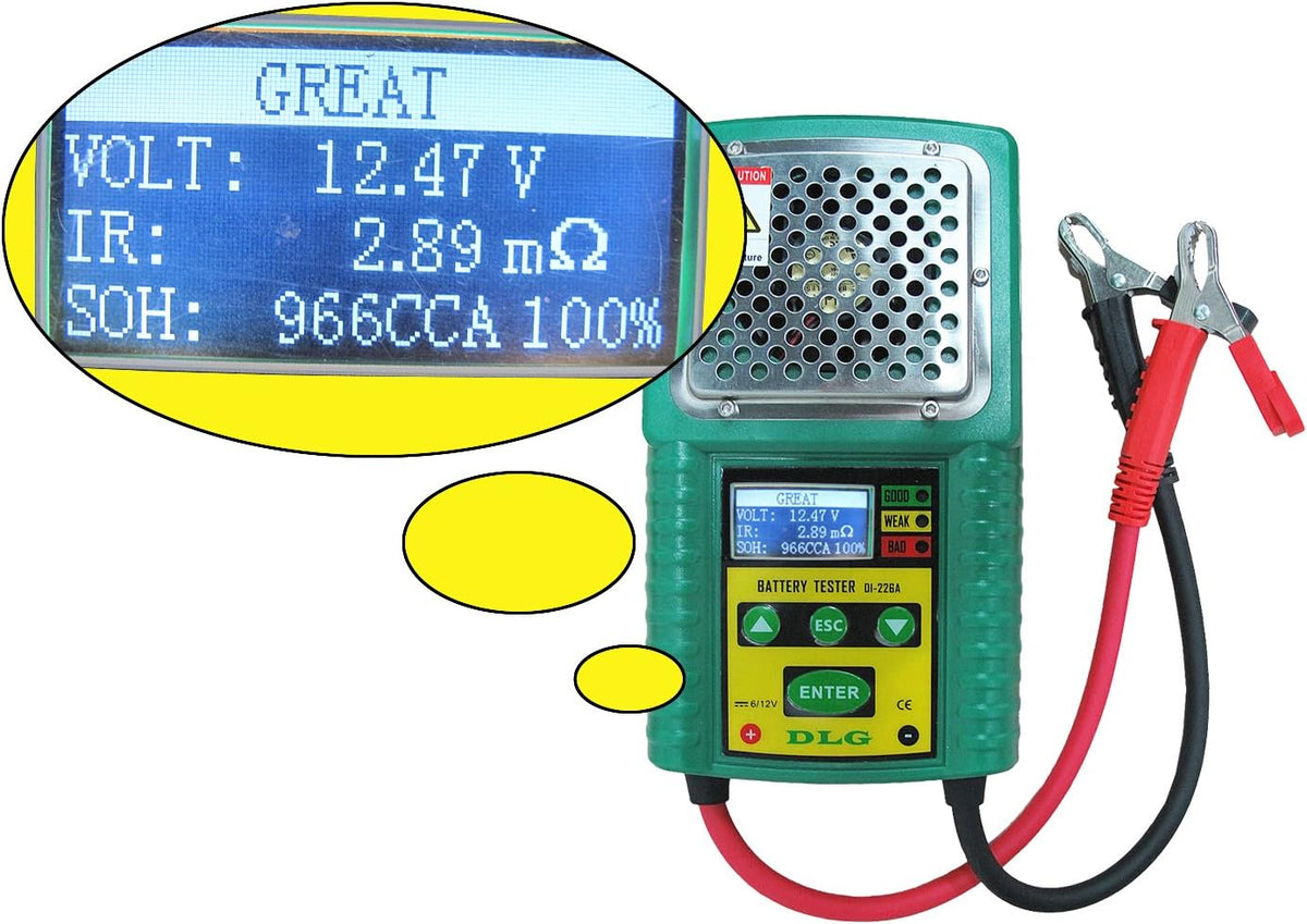 LCD Indication Lead-Acid Battery Tester I791